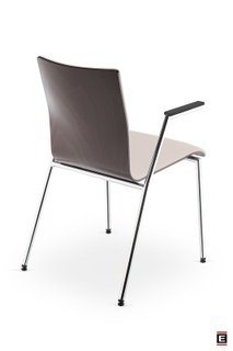 Konferenčni stol Cadeira 4L Arm/Front NF-PP B-Plus 